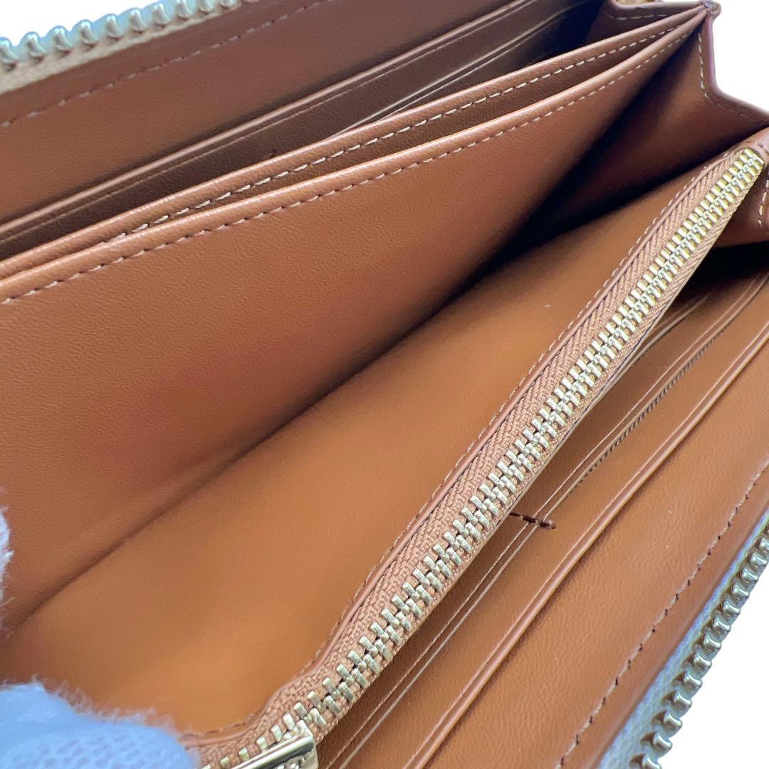 COACH ミニー Disneyコラボ ラウンドジップ 長財布 8058