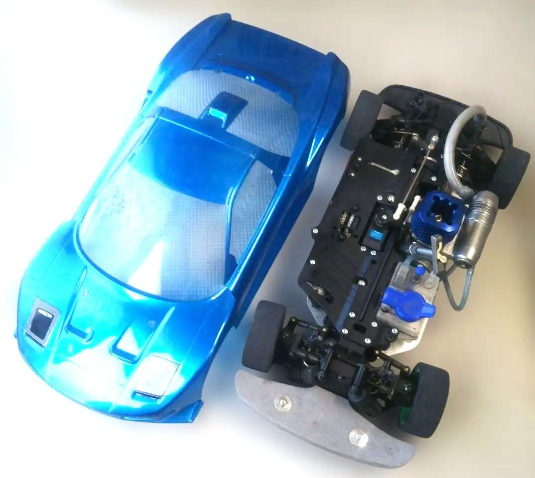 美品⬛️タミヤ⬛️1/10エンジンカー⬛️ホンダavex童夢無限ＮＳＸ