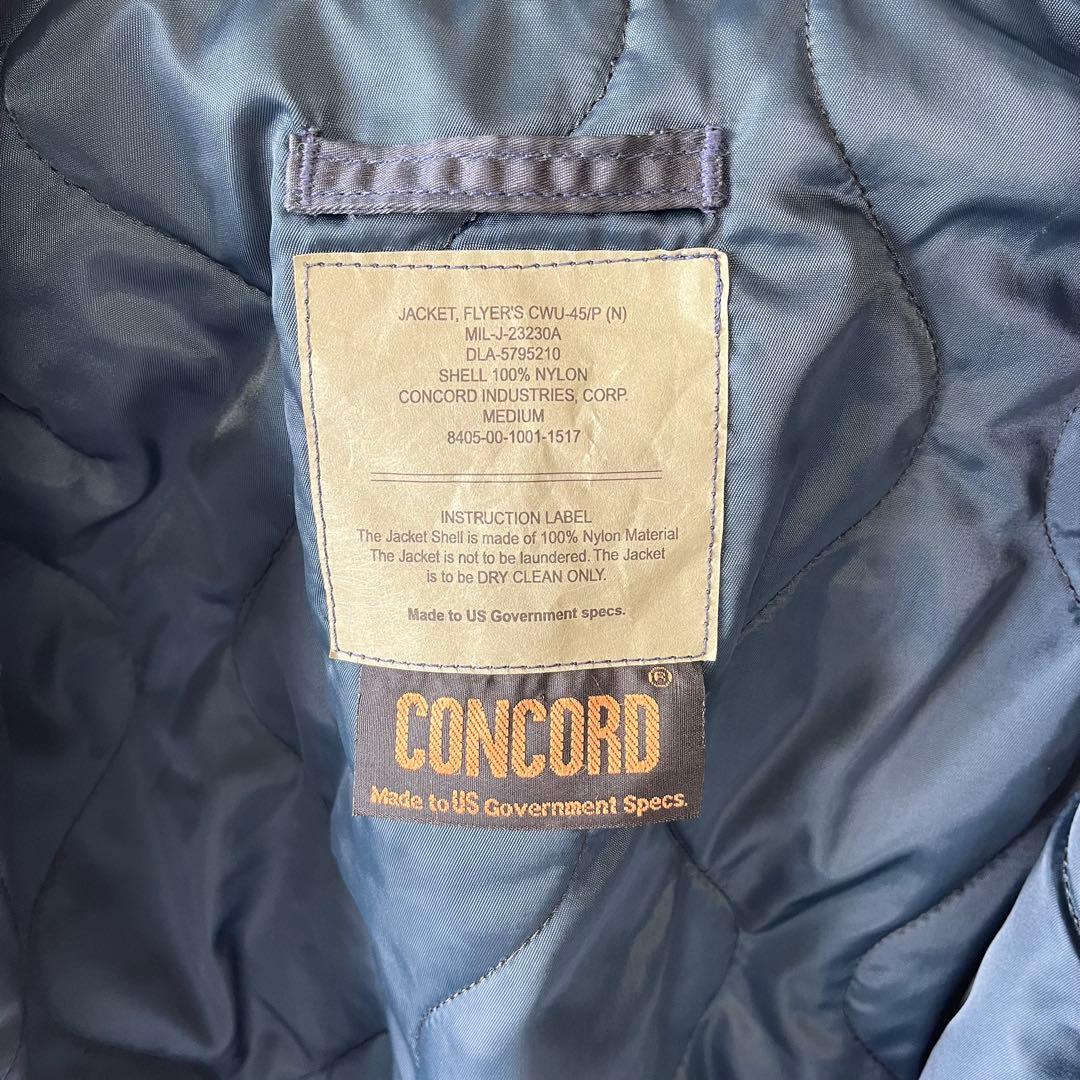 90's CONCORD INDUSTRIES ミリタリー フライトジャケット