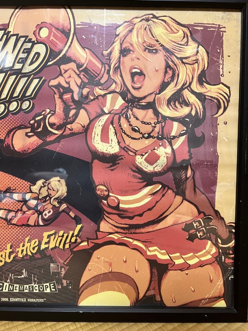 希少】ロッキンジェリービーン モード学園 TVcmオフセットポスター