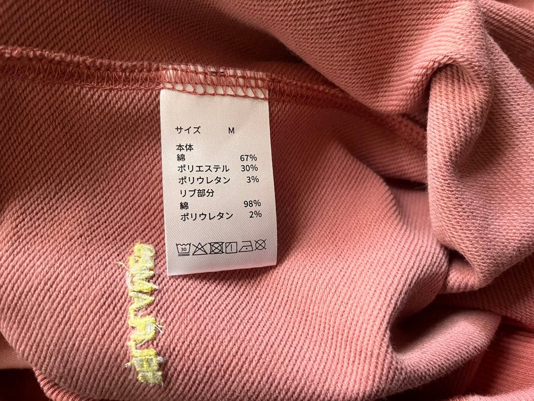 美品BAKUNE スウェット ロングスリーブ クルーネック（志田千陽コラボ）M