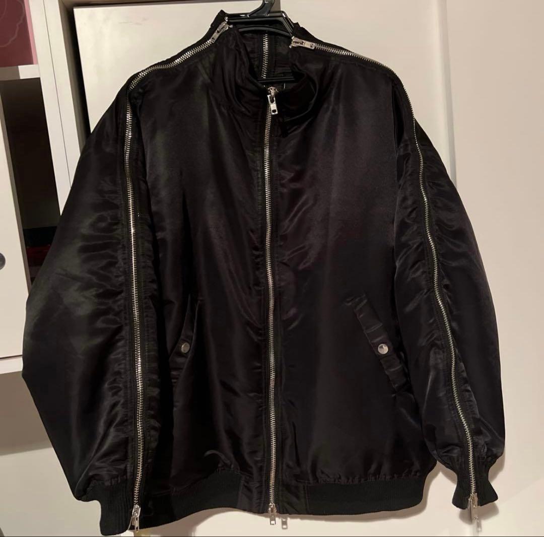 [三が日最終日特価] オーバーサイズデザインジップMA-1