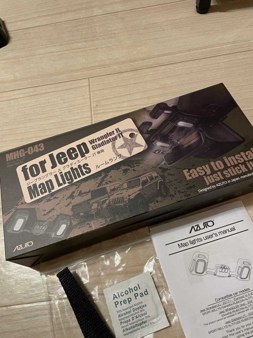 JEEPラングラールームランプ 室内ランプ、ラングラーアクセサリー