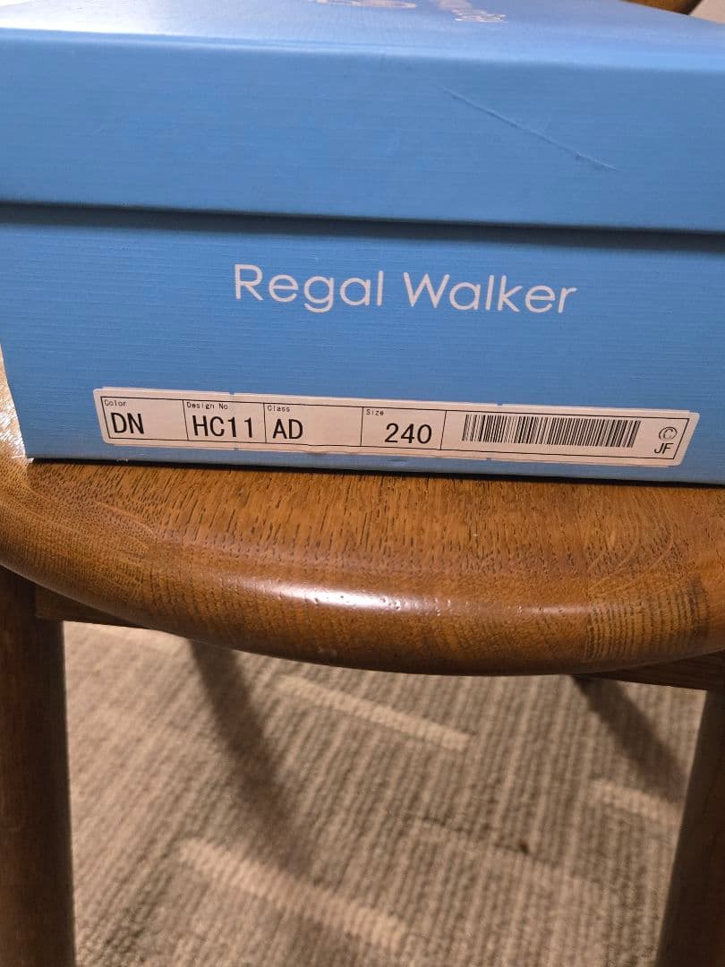 リーガルウォーカー　Regal Walker　黒　ブラック　ローファー　24cm