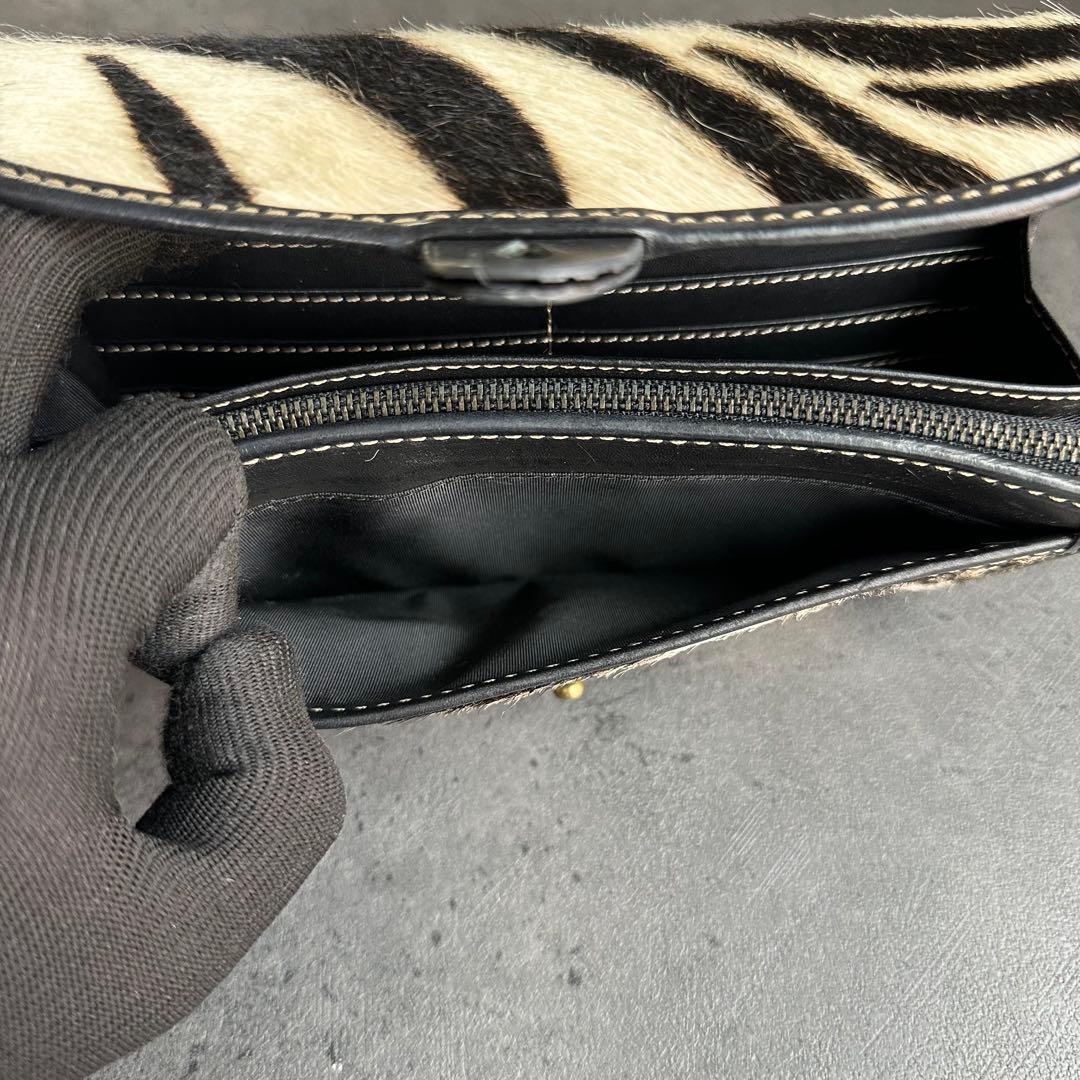 希少✨Ralph Lauren ゼブラ ハラコ 長財布＆カードケースセット
