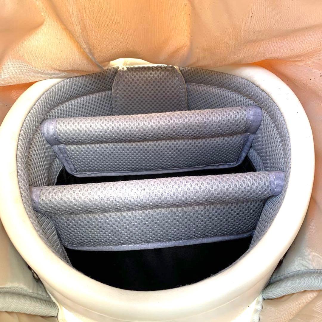 【美品】キャロウェイCallaway＊キャディバッグ ゴルフバッグ　白