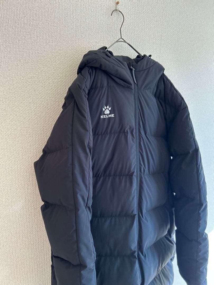 ✨極美品✨KELME ケルメ ベンチコート ロングコート 2XL 中綿 防寒