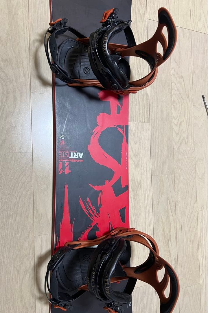 NOVEMBER スノーボード 154cm ARTISTE 2点セット