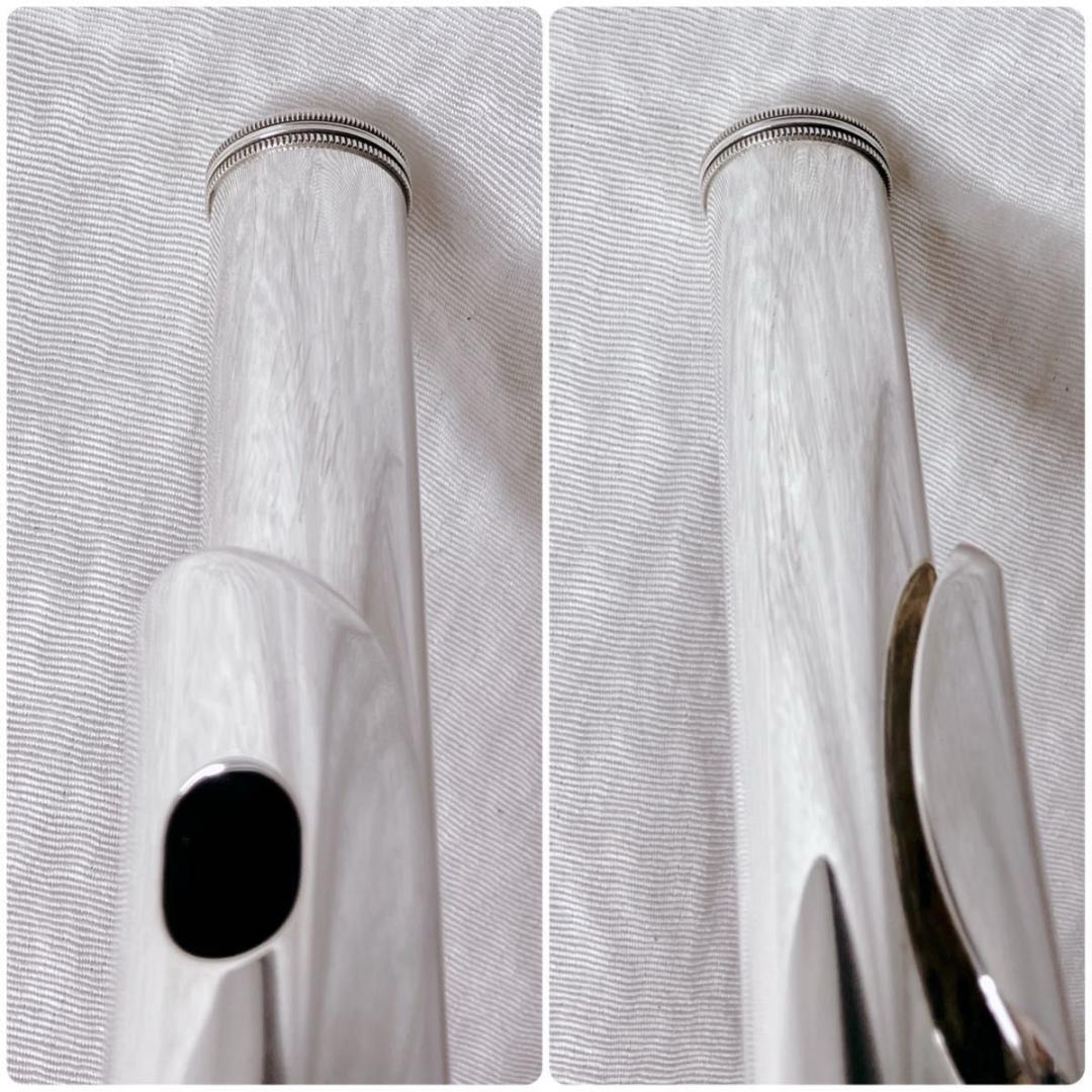 【美品】YAMAHA フルート　YFL-514 頭部管銀製　EC Eメカ　プロ