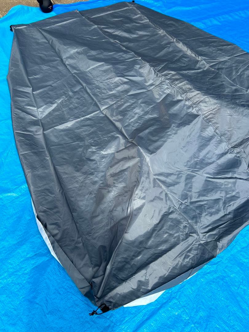 【美品】 FIELDOOR フィールドア トンネルテント620 カーキ