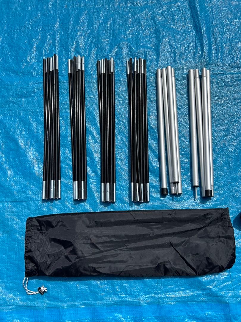 【美品】 FIELDOOR フィールドア トンネルテント620 カーキ