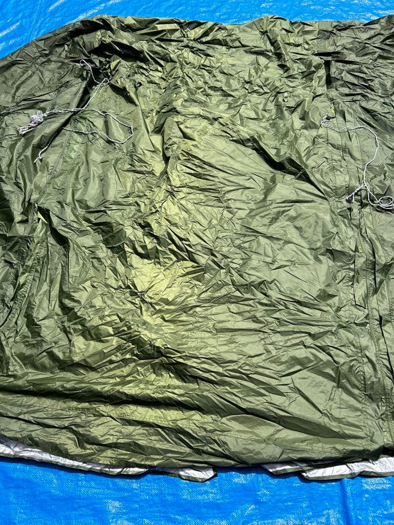 【美品】 FIELDOOR フィールドア トンネルテント620 カーキ