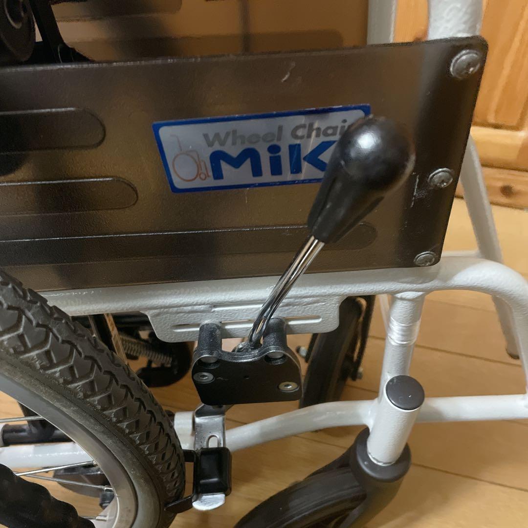 自動ブレーキ転倒防止機能 ミキ とまっティ MBY-41B Miki自走用車椅子