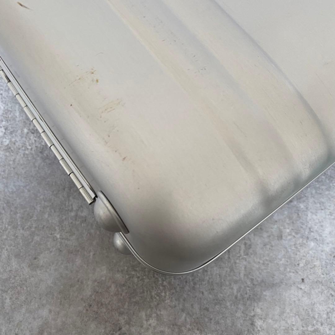 ゼロハリーバートン　アタッシュケース　カメラケース　エリート　シルバー　アルミ