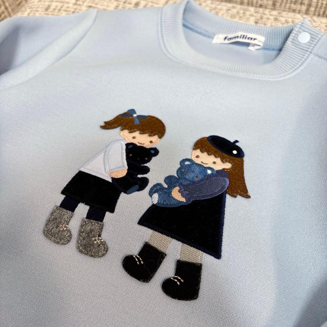 コ*♡様 【新品未使用タグ付き】 familiar トレーナー スウェット トッ