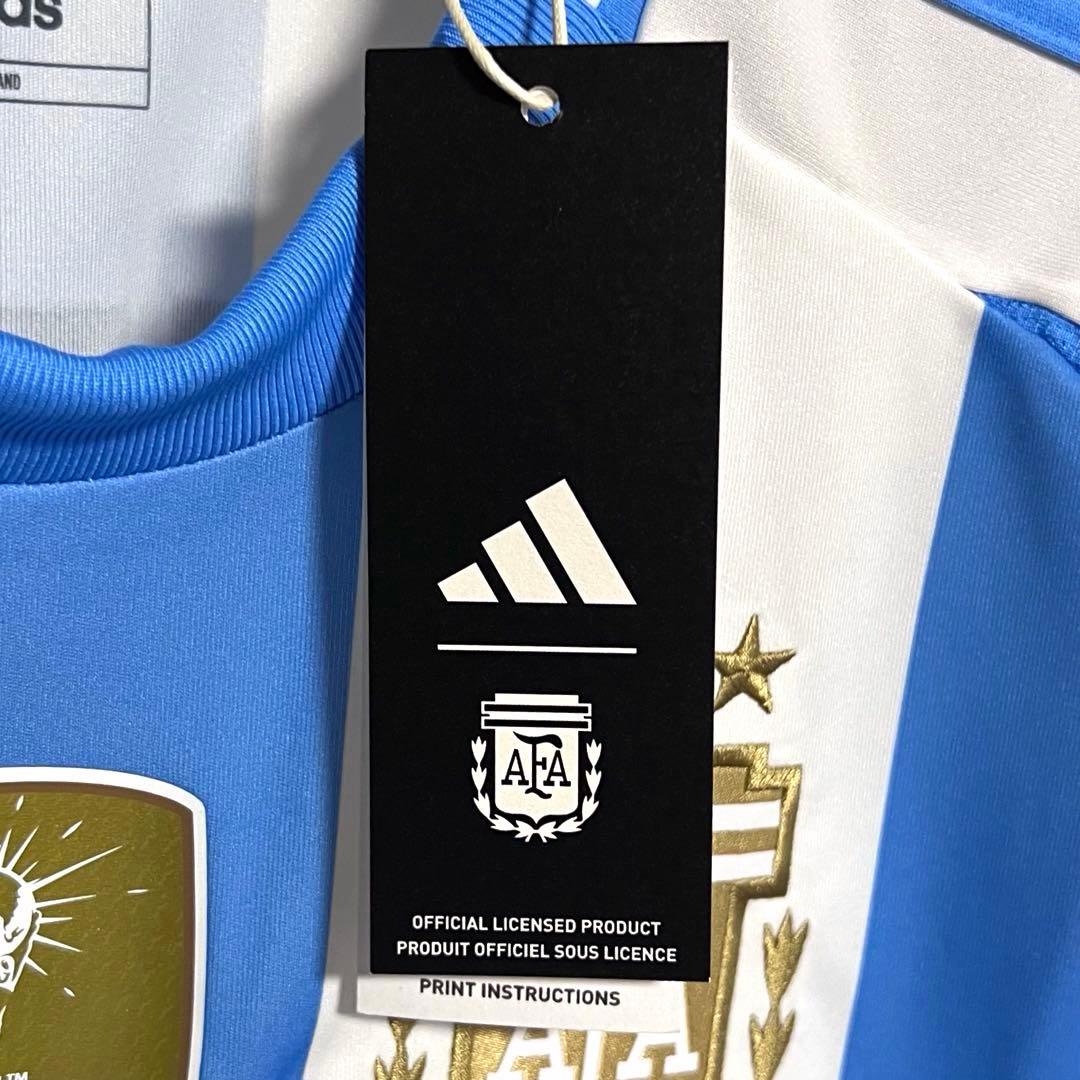 【新品/タグ付き】2024 アルゼンチン代表 ♯10 メッシ【XLサイズ】ホーム