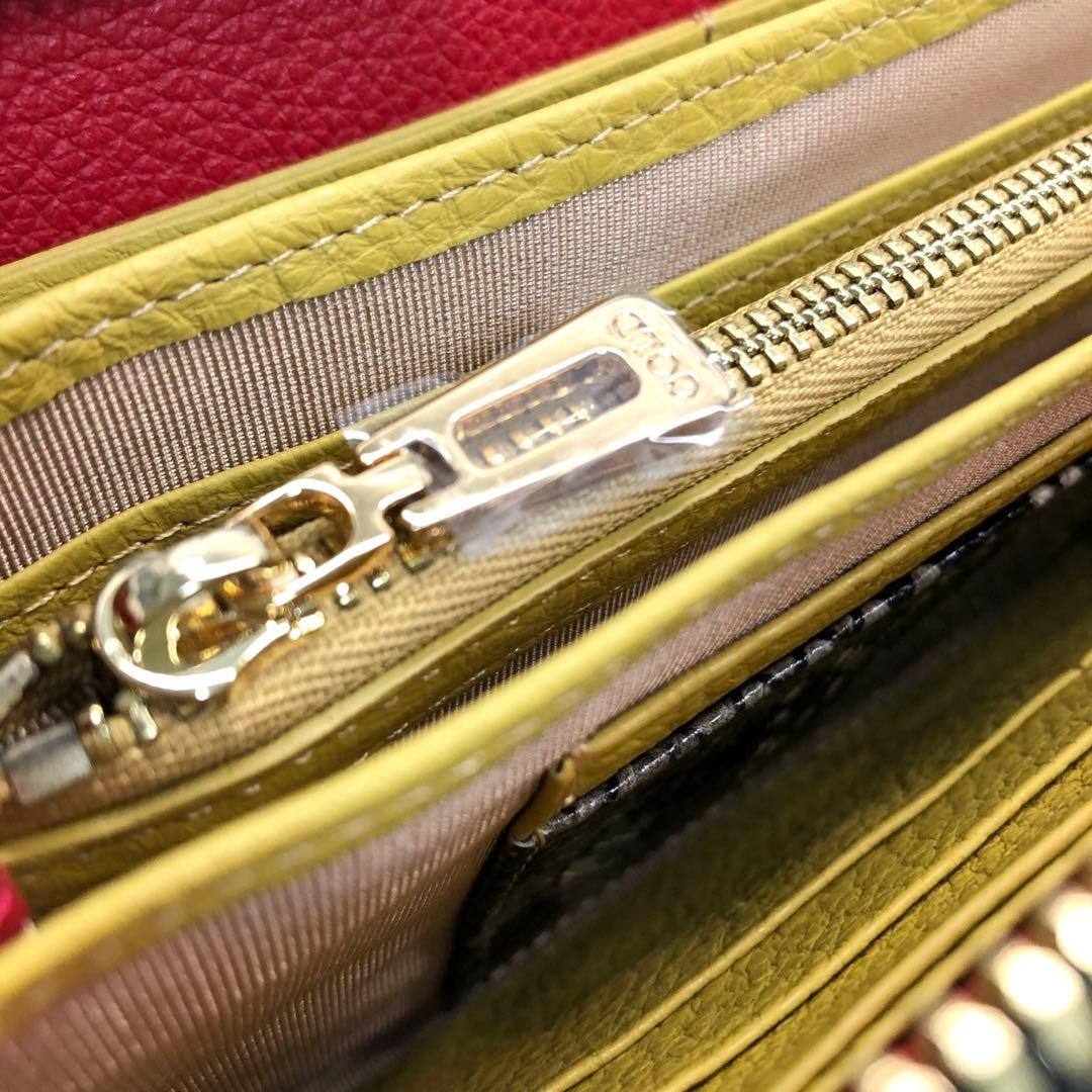 【特攻の鰐淵 】　COCOCELUX GOLD 長財布　パイソン柄