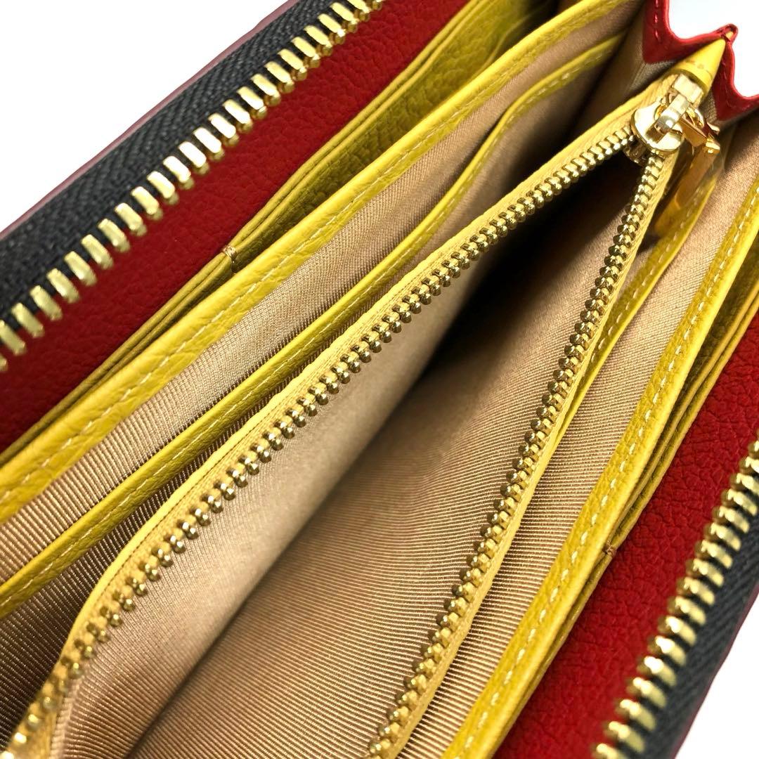 【特攻の鰐淵 】　COCOCELUX GOLD 長財布　パイソン柄