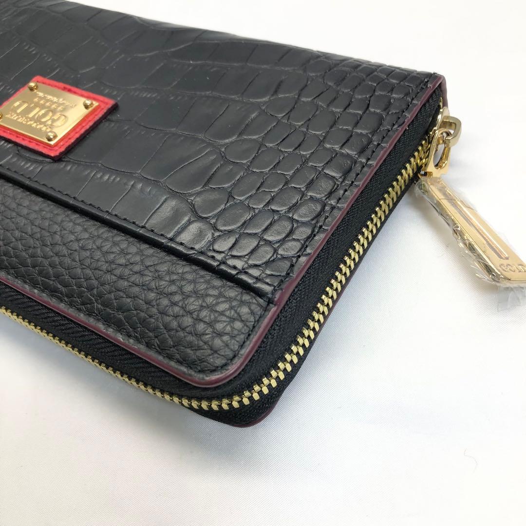 【特攻の鰐淵 】　COCOCELUX GOLD 長財布　パイソン柄