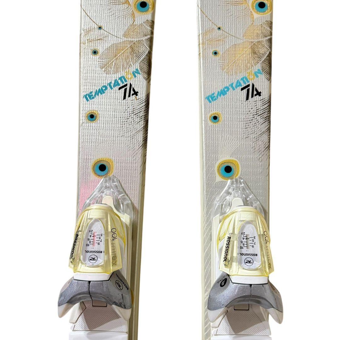 ROSSIGNOL】希少 孔雀 TEMPTATION 74 スキー 146cm - メルカリ