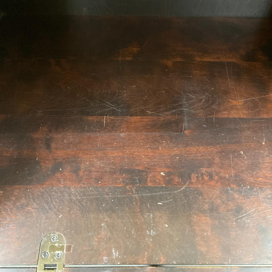 北海道民芸家具　ライティングビューロー　ライティングデスク　学習机