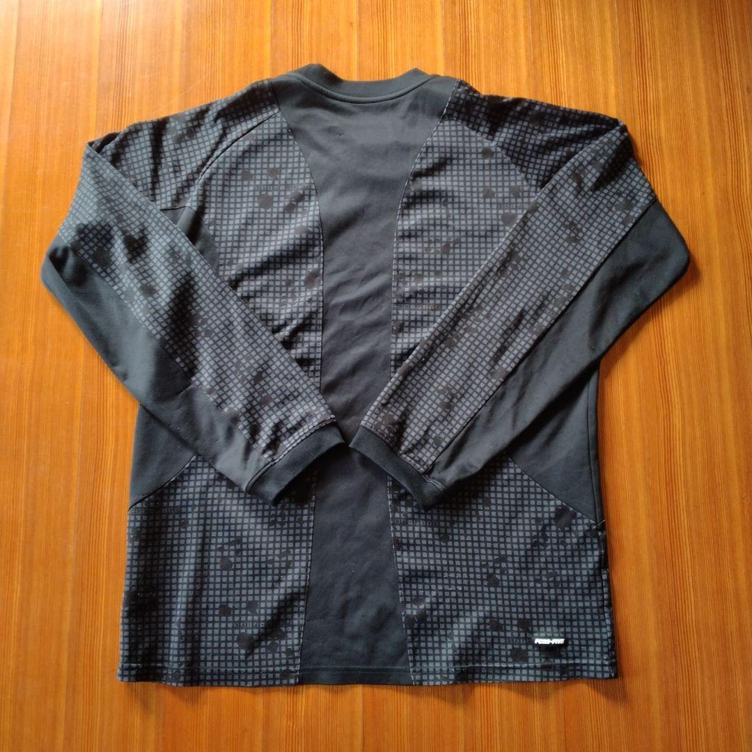 ブリストル　Ｌ　Nike FCRB-FIVE 長袖シャツフットサル黒フラグメント