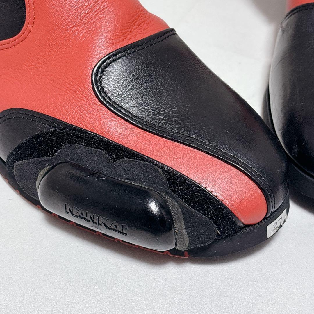 NANKAI 南海部品 本革レーシングブーツ 27cm 極美品