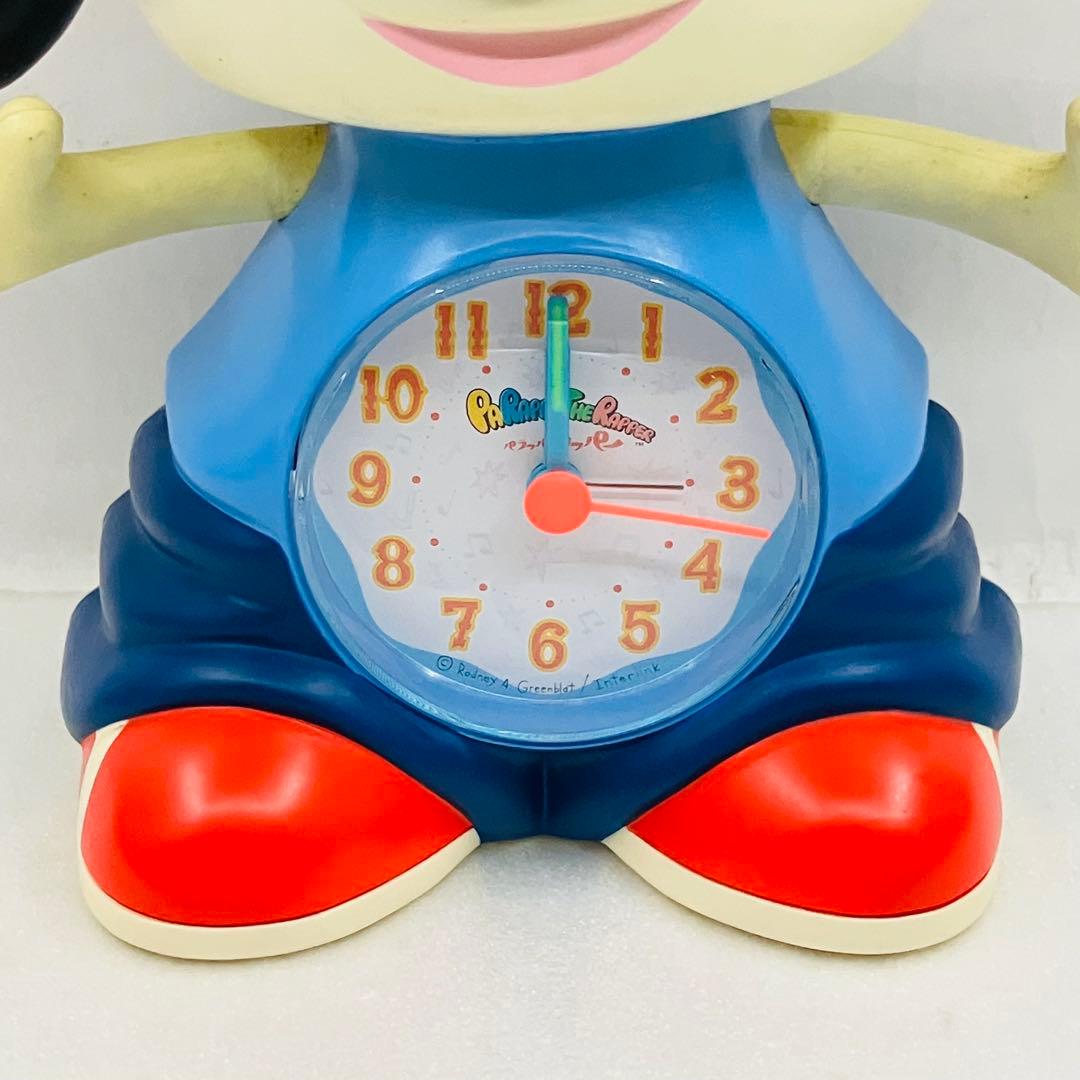 【動作確認済】 リズム時計工業 パラッパラッパー 目覚まし時計 当時物