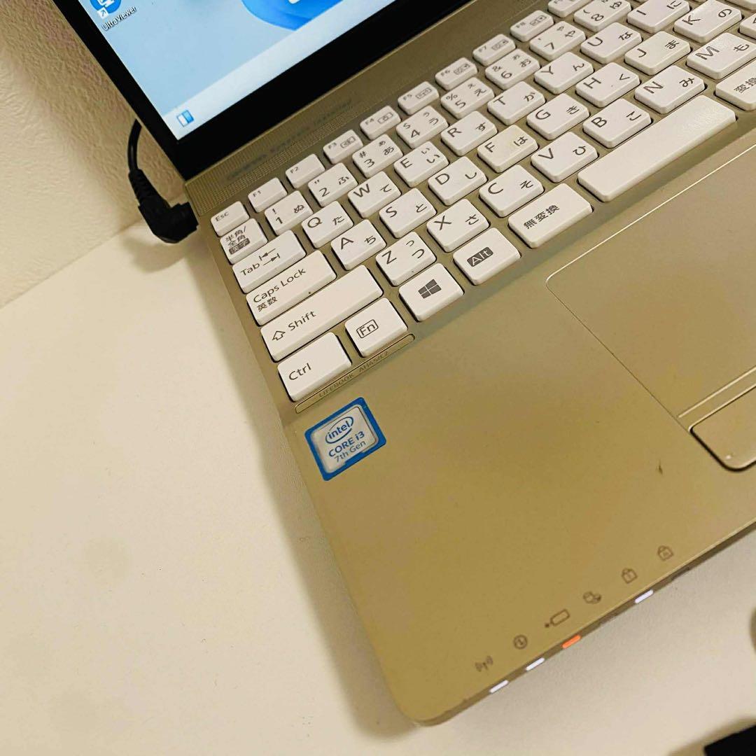 Y962 FujitsuノートパソコンSSD第7世代Windows11オフィス付