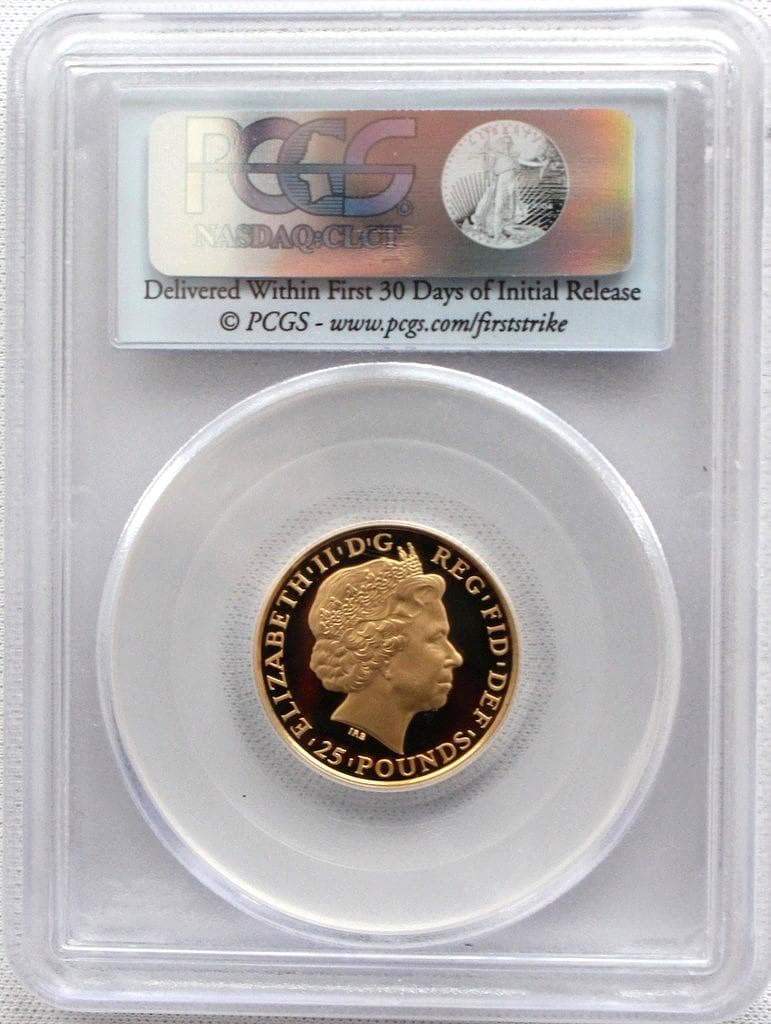 カツさん専用 2011年 イギリス ブリタニア25ポンド金貨 PCGS PR70
