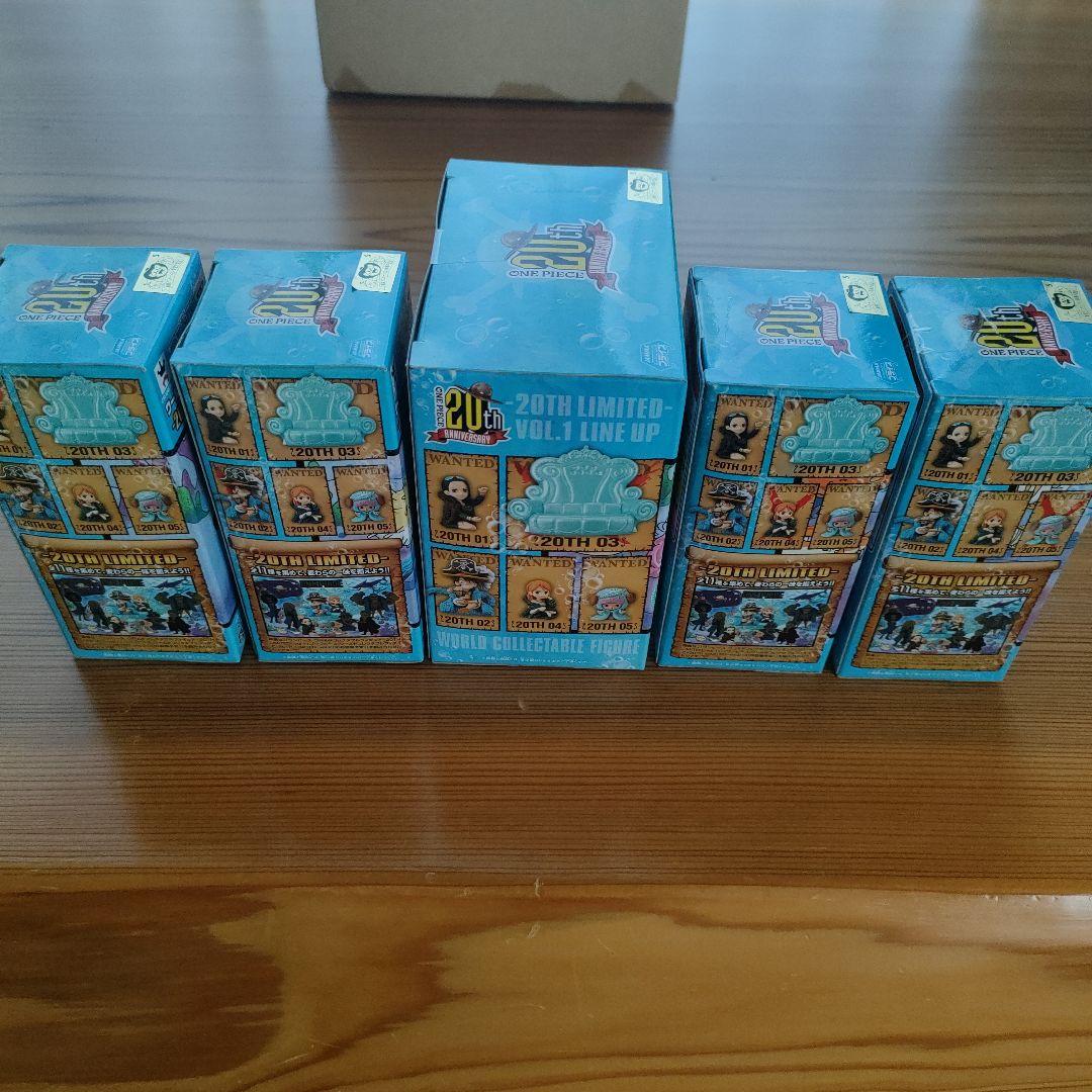 ワンピースワールドコレクタブルフィギュア-20TH LIMITED -vol.1