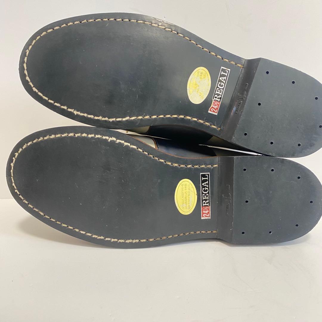 【美品】REGAL サドルシューズ バイカラー　24.5㎝