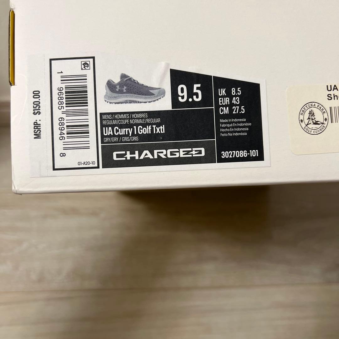 Under armour Curry 1 ゴルフシューズ27.5 (国内未発売）