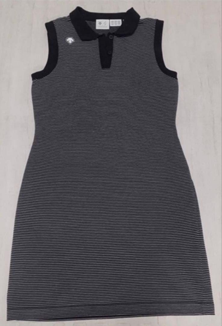 方々新品DESCENTE GOLF ノースリーブニットワンピース