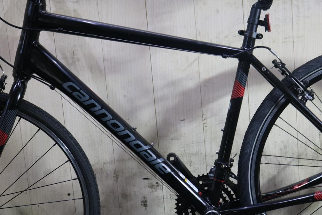 キャノンデール QUICK7 アルミ 24速 500mm 黒 クロスバイク