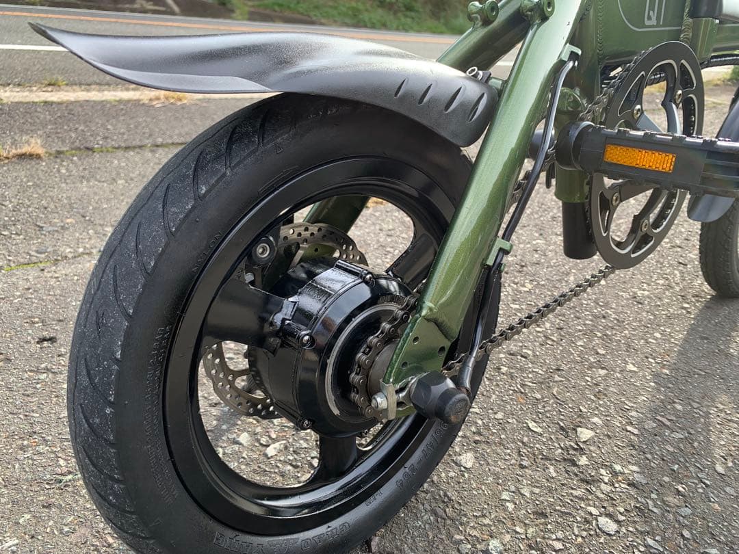 【即乘】送料無料Hold On 折り畳み電動自転車 Q1 7.5Ah動作確認済