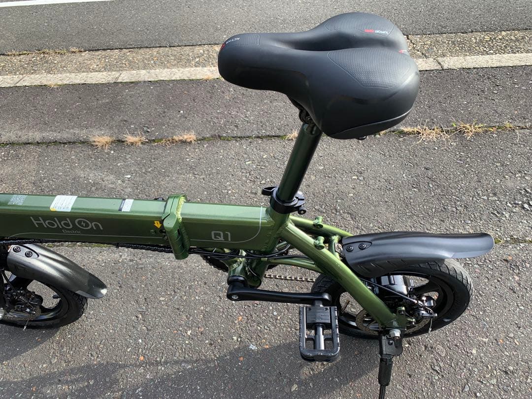 【即乘】送料無料Hold On 折り畳み電動自転車 Q1 7.5Ah動作確認済