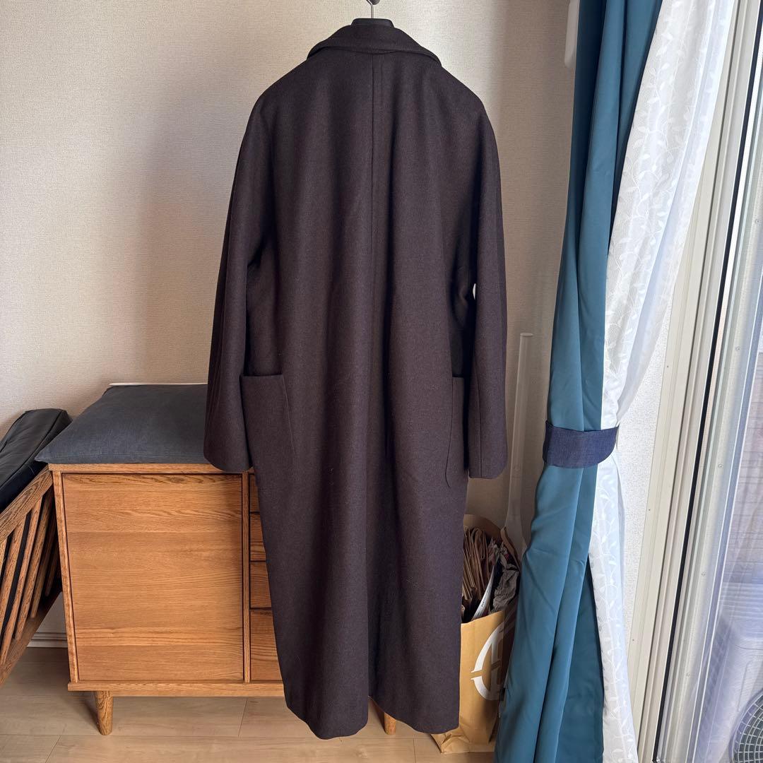 BASISBROEK KING オーバーサイズダブルブレストチェスターコート