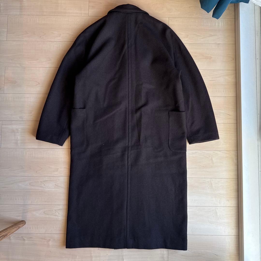 BASISBROEK KING オーバーサイズダブルブレストチェスターコート