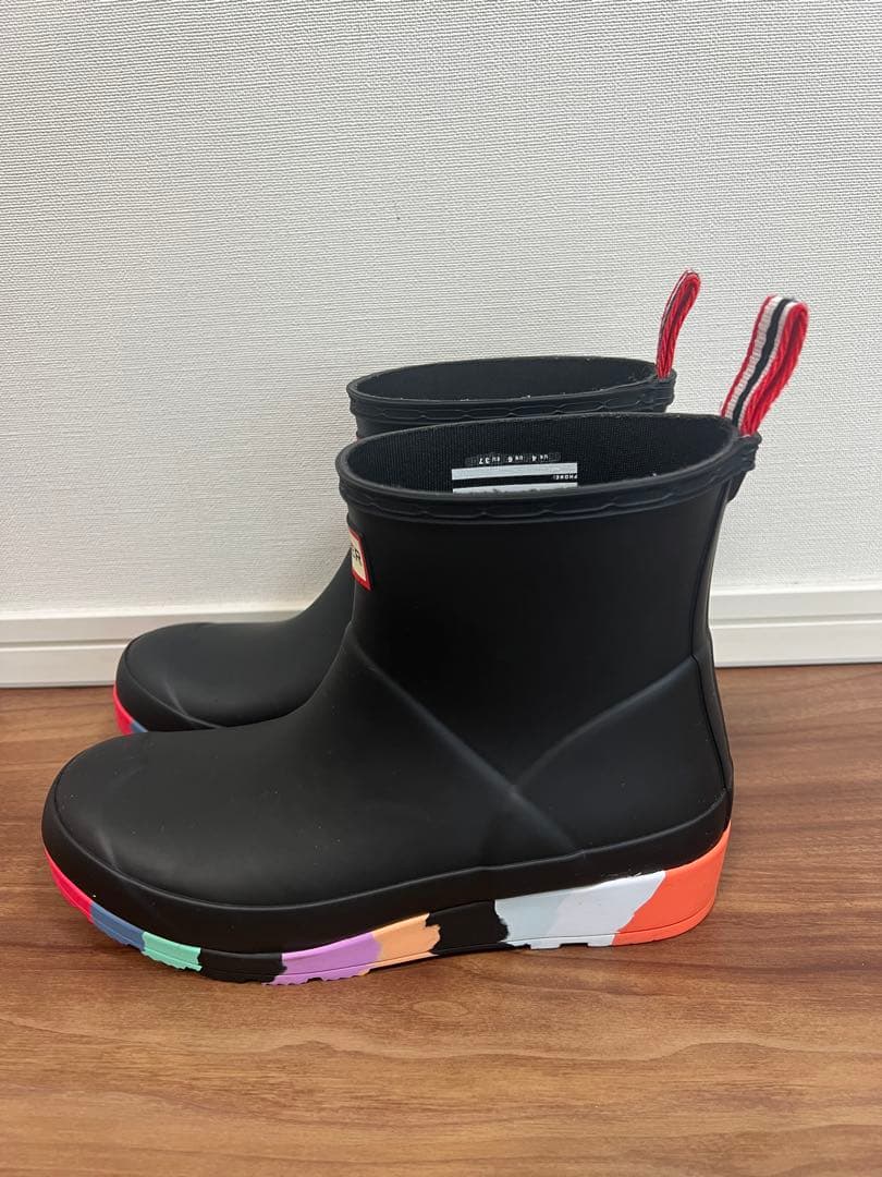 HUNTER ハンター　プレイショートレインブーツ レディース UK4 23cm