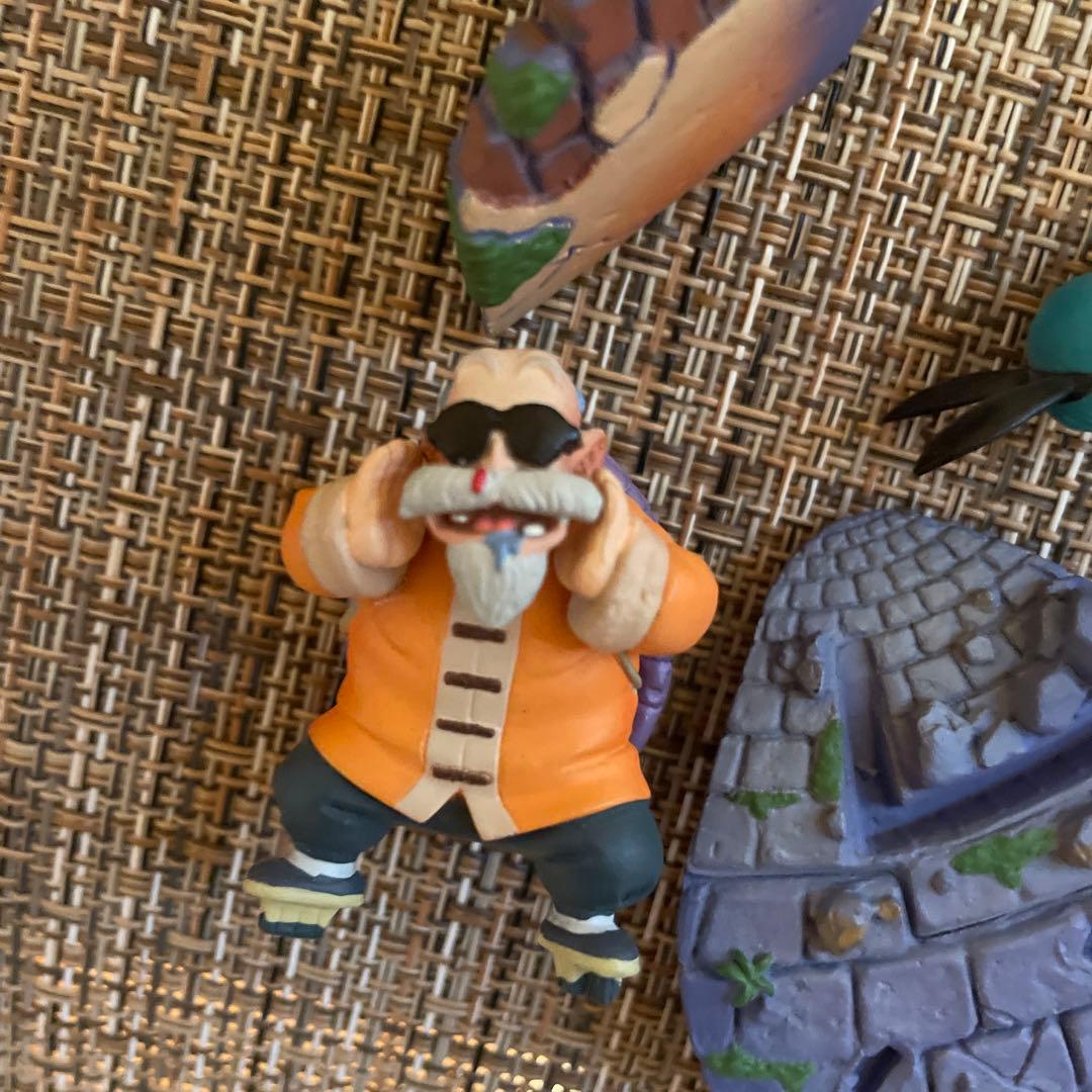 ドラゴンボール カプセル ボーナスパーツ 亀仙人 &ブルマ ウーロン変身