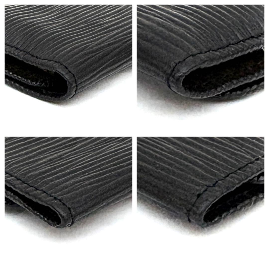 【超美品】ルイヴィトン　ミュルティクレ 6 キーケース　6連　エピ　黒　ブラック