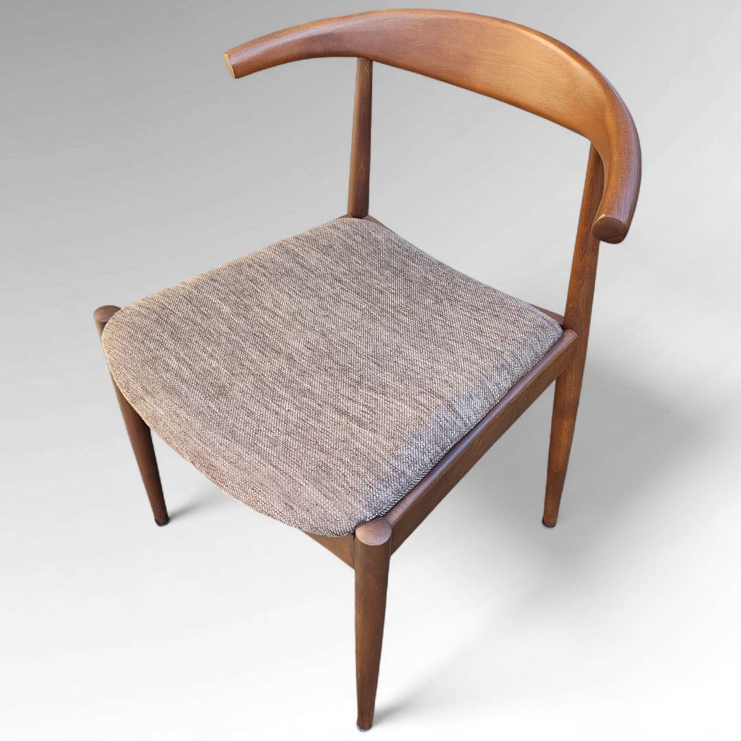 ニトリ Nコレクション ダイニングチェア C-01D 北欧スタイル ブラウン