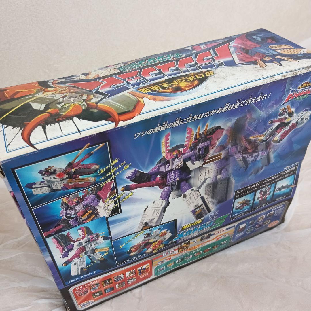 【新品未使用】　破壊大帝 メガトロン スーパーモード　S 　　　MD-08