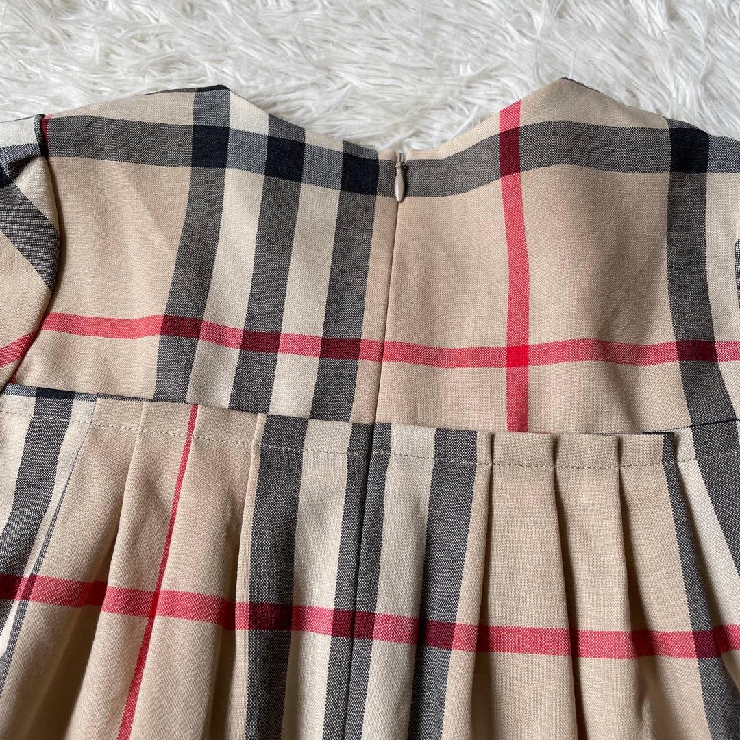 BURBERRY 大柄ノバチェックワンピース