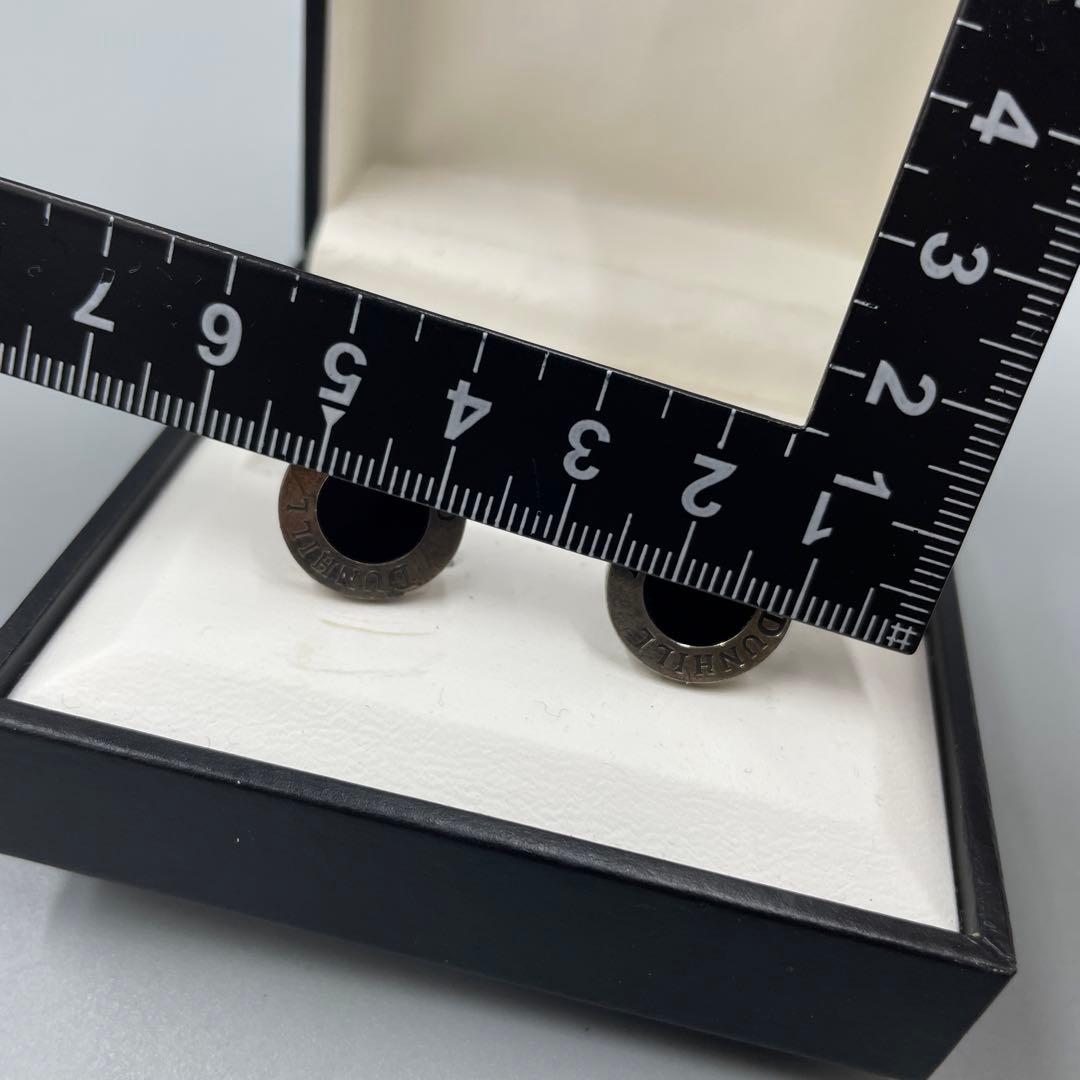 056 ALFRED DUNHILL ブラックカフリンクス