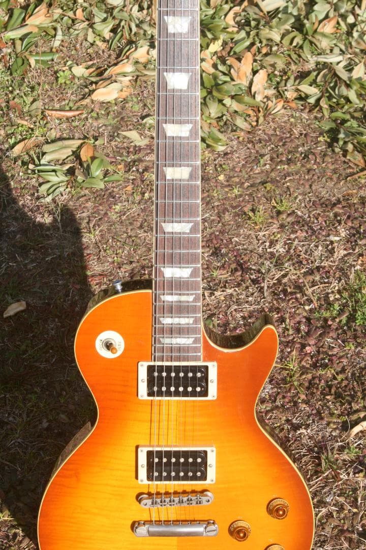 1991 Burny LG-75GR（フジゲン製 スラッシュモデル）ケース付