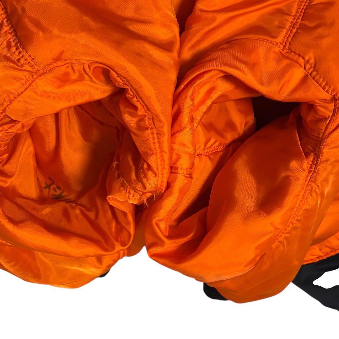 【人気】アルファインダストリーズ　ma-1 USA製　IDEALジップ L 短丈