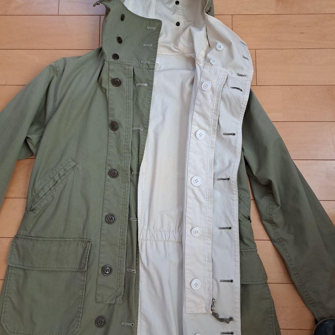 j.s.luxe chimala チマラ コットン ミリタリー フーデッドコート