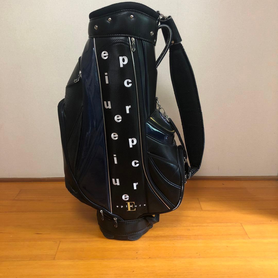 epicure エピキュール キャディバッグ ブラック フードなし - メルカリ
